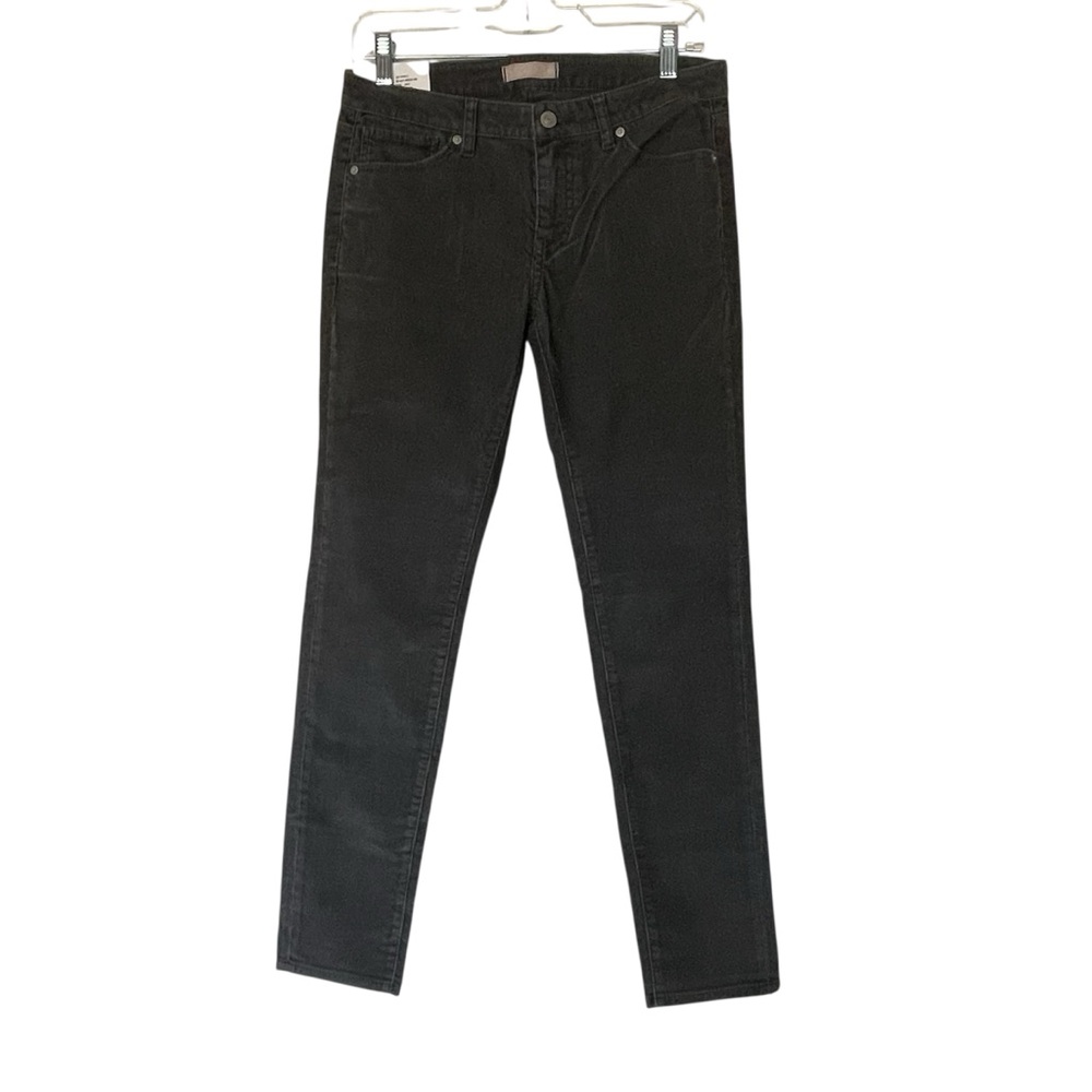 Uniqlo Women’s Corduroy Skinny Fit Pants Waist 27 inches Dark Gray New with Tags